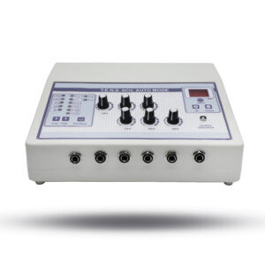 6 Channel TENS Therapy Machine with Auto Modes & Digital Timer
