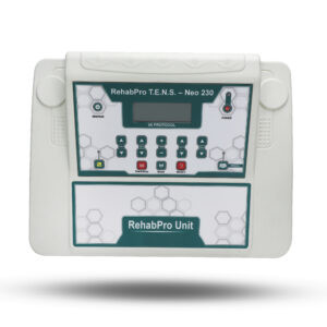 Mini Deep Heat, Combi, and Traction Portable Multi-Modality Physiotherapy Machine (Pro White Edition - 2 Key Matrix)
