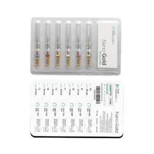 Medilight Nano Gold Rotary Files -21mm (Pack of 6)